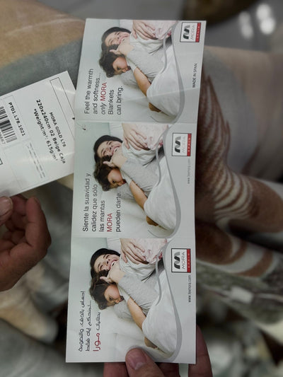 Mora Gold original Blanket| Spain Lot