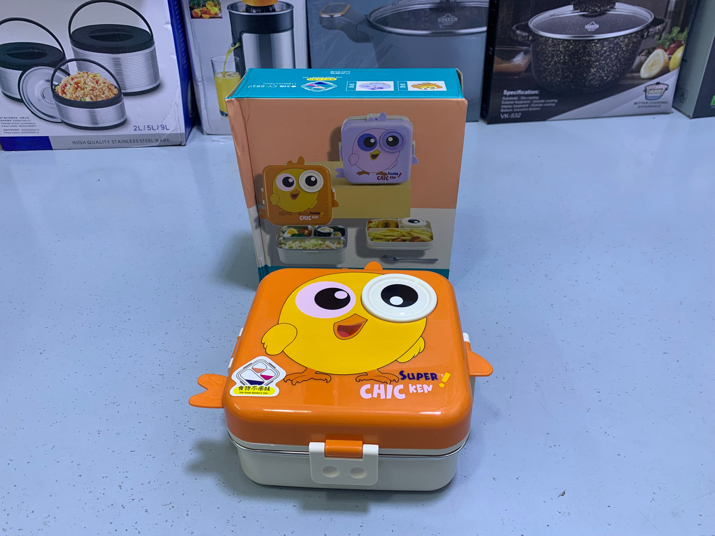 Kids Lunch Box Sus 304 Stainless Steel