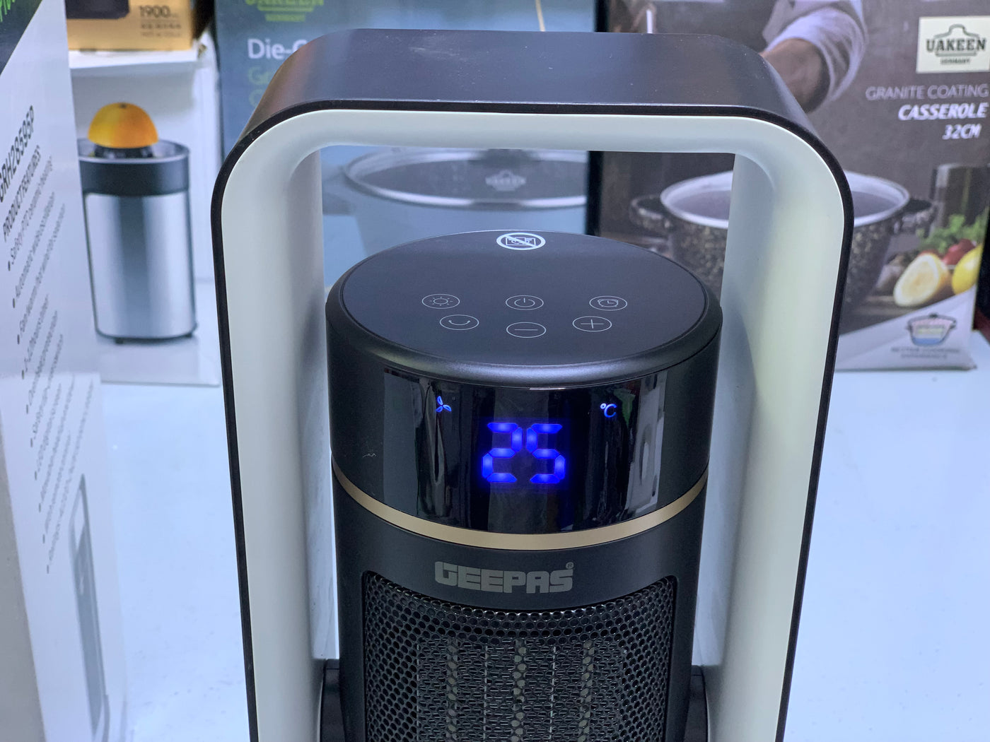 Geepas Digital PTC Heater|2 Years warranty |Model: GRH28595P