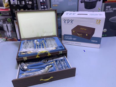 KDK 72 PCs Cutlery Set Stainless Steel
