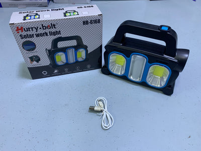 Hurry Bolt Solar Work Light HB-6168
