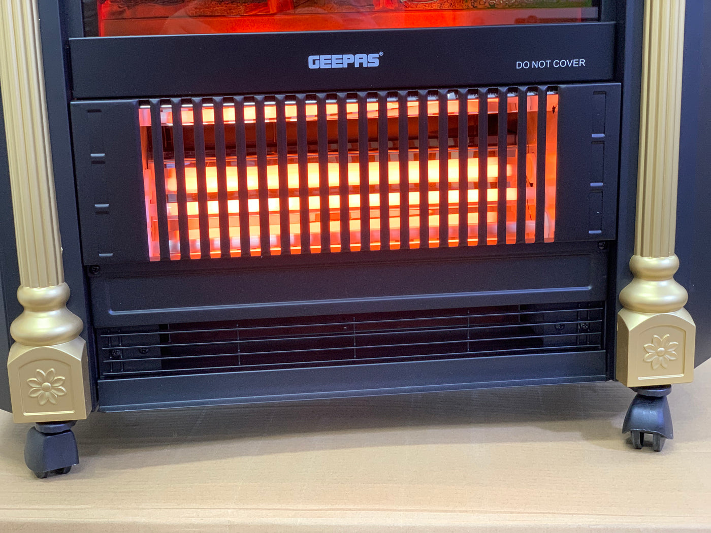 Geepas Electric Heater| 2 Years Warranty| 28579