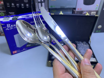 Reality 72 Pieces Cutlery Set Stainless Steel 18/10