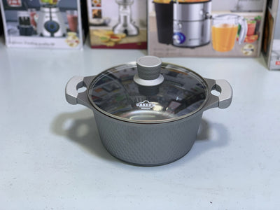 UAKEEN 10 Pieces Cookware Set| Granite Coated Ser