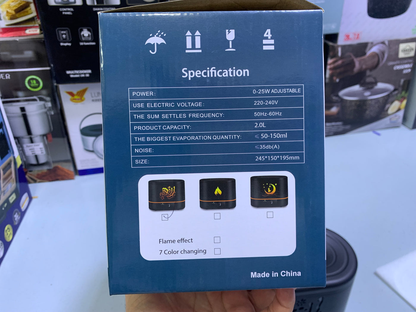 3D Flame Humidifier