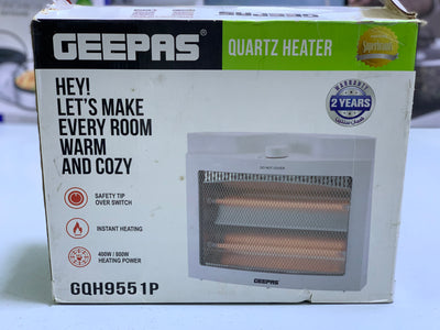 Geepas Electric Heater|Model: GQH9551P