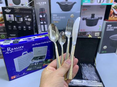 Reality 72 Pieces Cutlery Set Stainless Steel 18/10