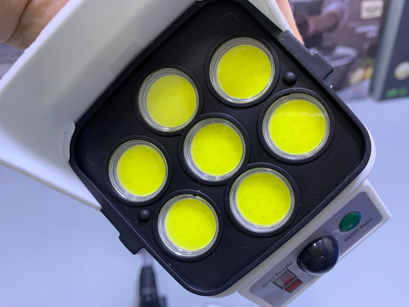 Solar Monitoring Lamp Human body induction + Light operated CL-877B