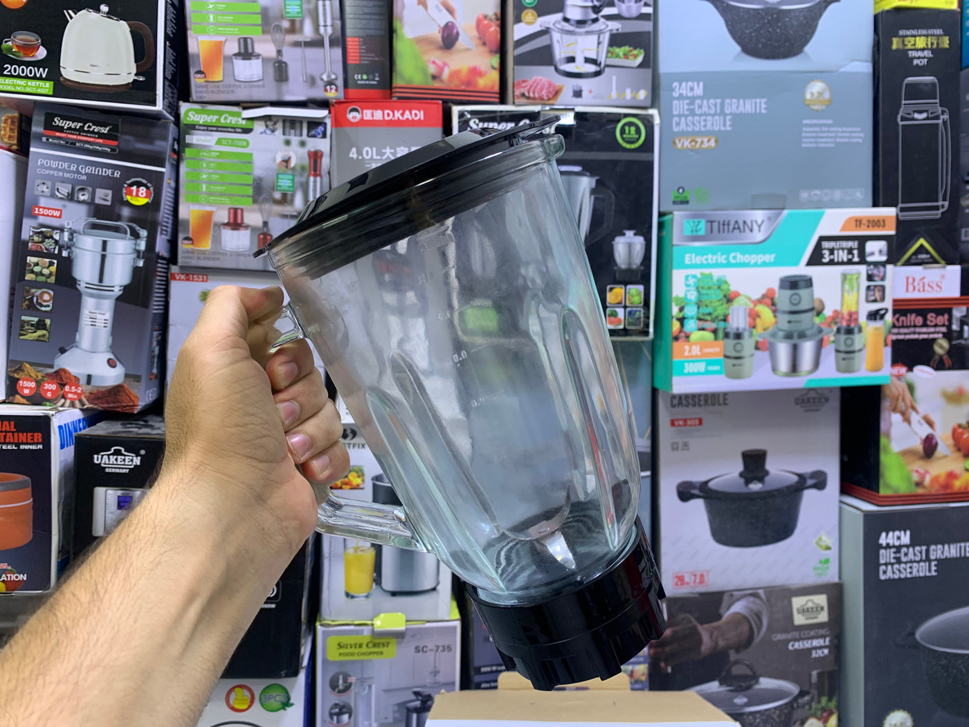 SONYA 2 in 1 Blender stainless steel Blades 400w 1.5L BL- 609