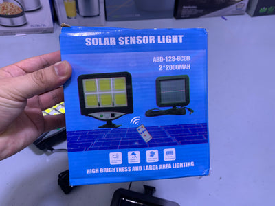 Solar Sensor Light with Solar Panel And Built in Battery