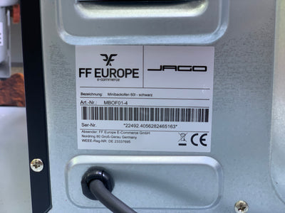 60L Electric Oven| FF Europe