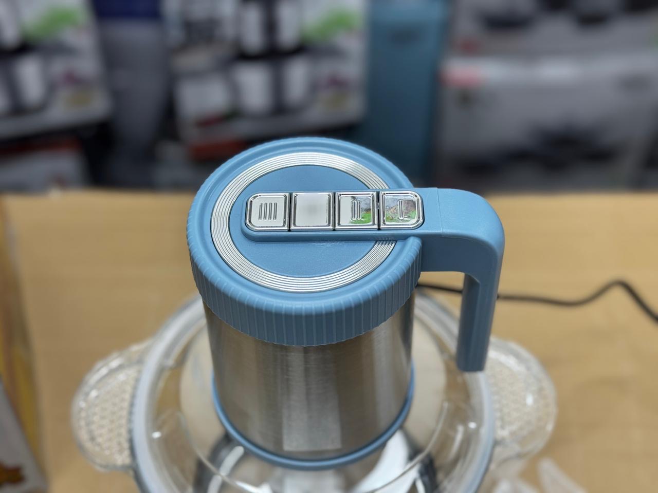 Silver crest chopper 3L and 1000 watt with glass bowl stainless steel blades