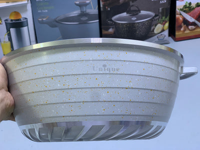 Unique 10 Pieces Cookware Set|Die-Cast Aluminum