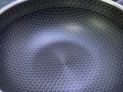 Laser Coating Shallow Type Casserole Handi- Shape Stainless Steel