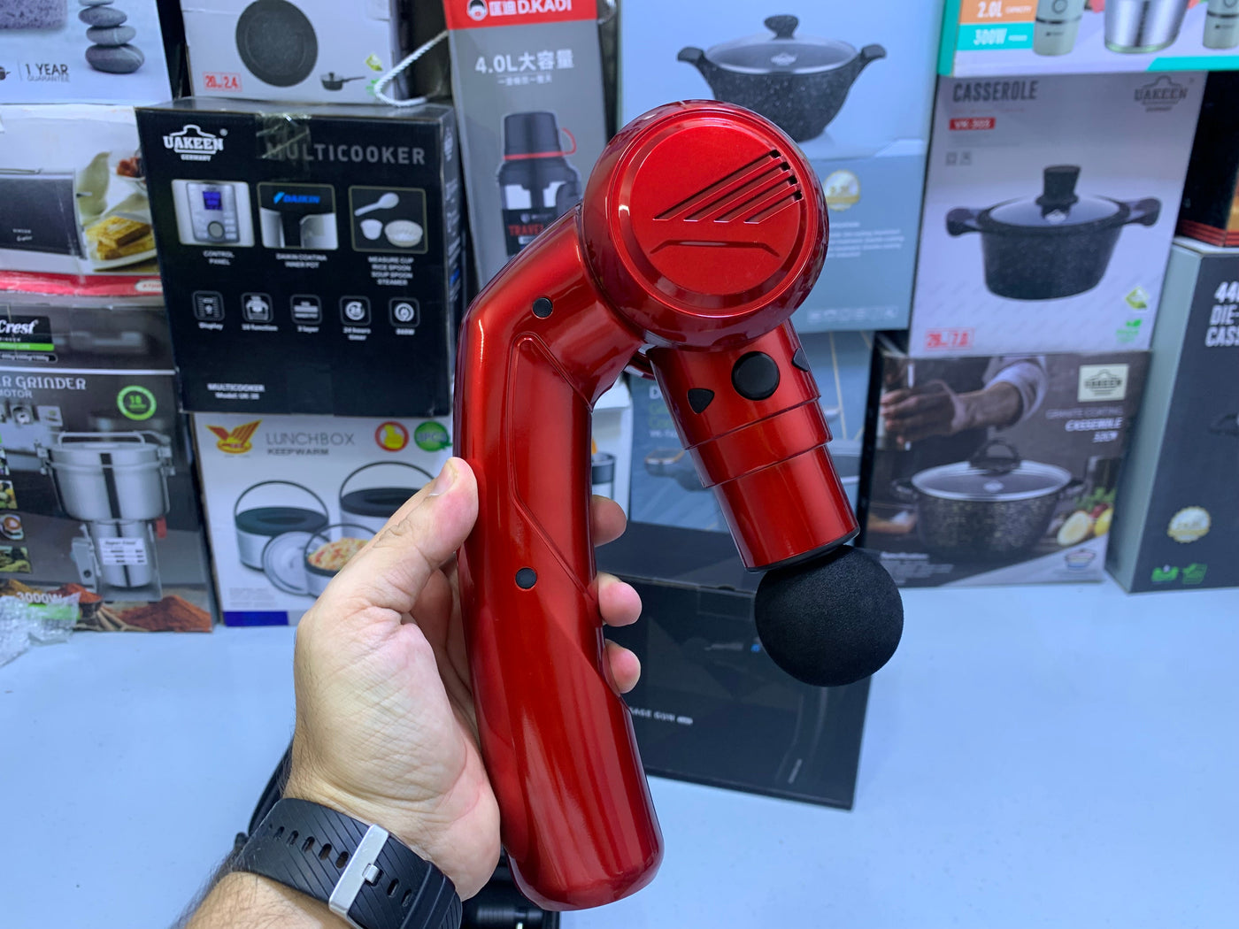 Elite Folding Massager with Multiple Heads