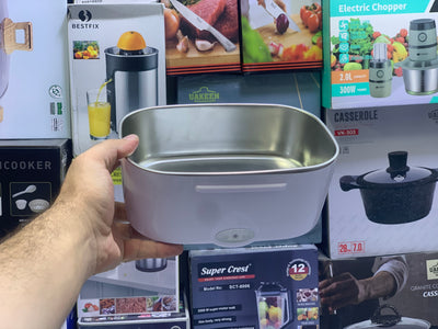 Electric Lunch Box Stainless Steel 40w
