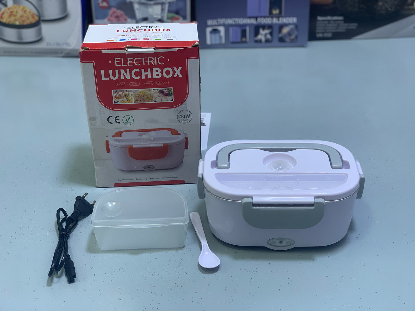 Electric Lunch Box Stainless Steel 40w