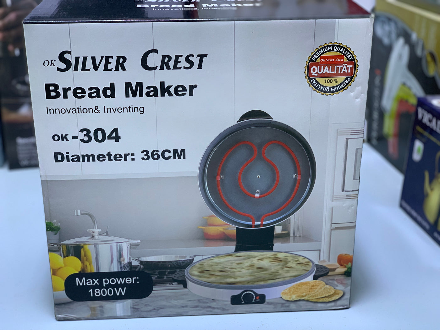 Roti, Bread, and Pizza Maker| 36cm