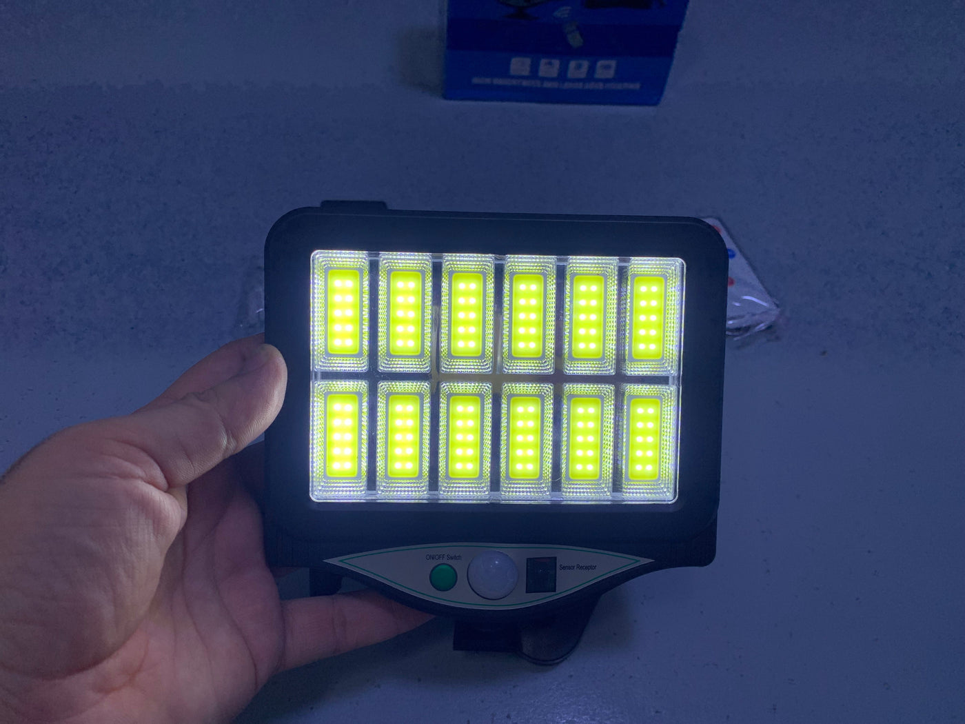 Solar Sensor Light with Solar Panel And Built in Battery