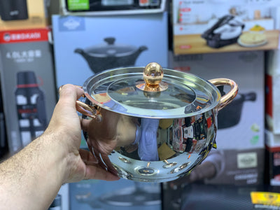 Kaisa Villa 12 Pieces Cookware set Stainless Steel