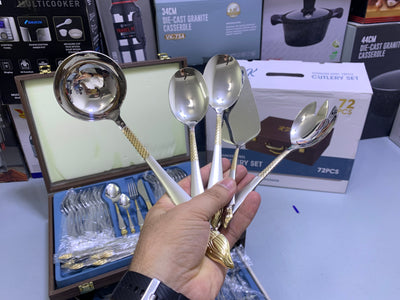 KDK 72 PCs Cutlery Set Stainless Steel