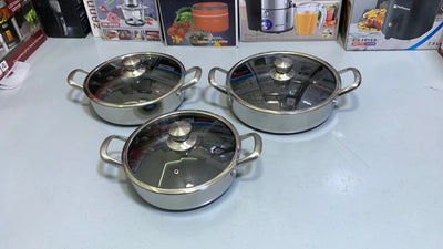 Laser Coating Shallow Casseroles Honeycomb pattern And Non Stick