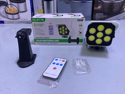 Solar Monitoring Lamp Human body induction + Light operated CL-877B