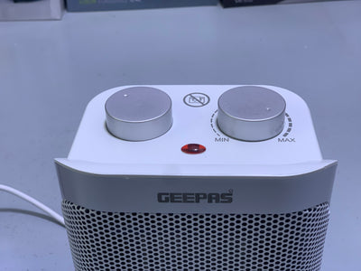 Geepas PTC Fan Heater White| 2 Years warranty|Model: GRH28565