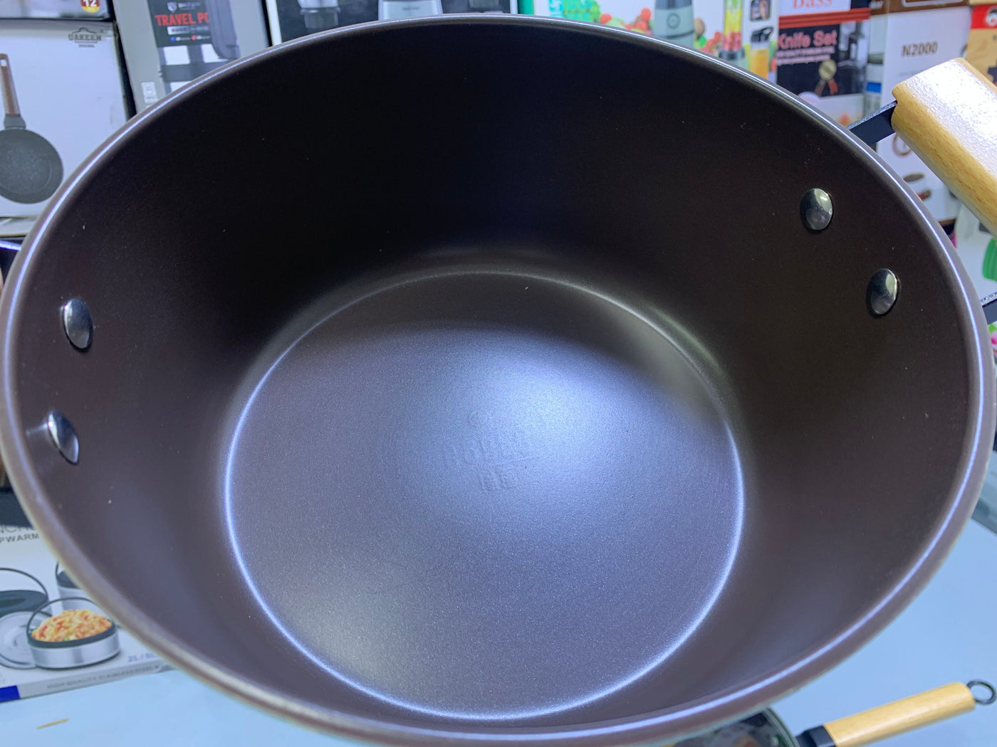 BOBER Ceramic cookware set 2 pieces Frying pans 30cm and casserole 26cm