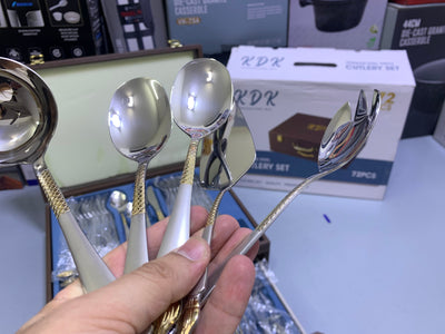 KDK 72 PCs Cutlery Set Stainless Steel