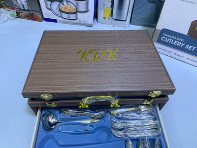 KDK 72 PCs Cutlery Set Stainless Steel