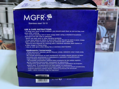 MGFR’s 6 Pieces Cookware Set , Swiss Quality Control, Stainless Steel