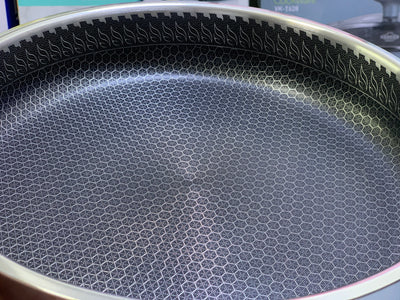 Laser Coated Fry Pan| SUS 316 Steel Graded