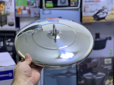 Korkmaz 10 Pieces cookware set| Steel lid