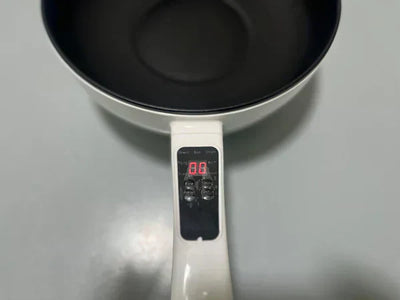 Imported 2-1 Electric Cooker Pan with Steamer - 4L Capacity, 1500W